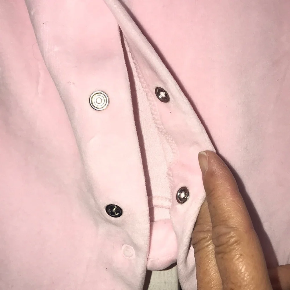 Infant Girl’s Velvety Onesie